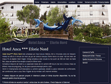 Tablet Screenshot of hotelanca.ro